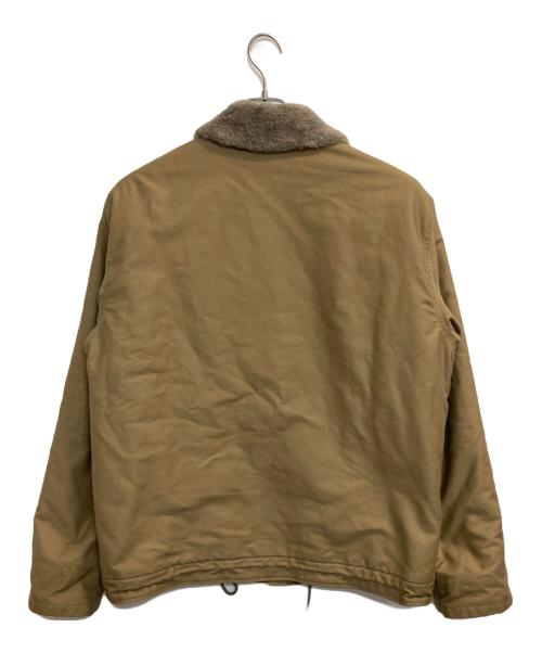 BUZZ RICKSON'S（バズリクソンズ）Buzz Rickson's (バズリクソンズ) N-1デッキジャケット ベージュ サイズ:XXXLの古着・服飾アイテム