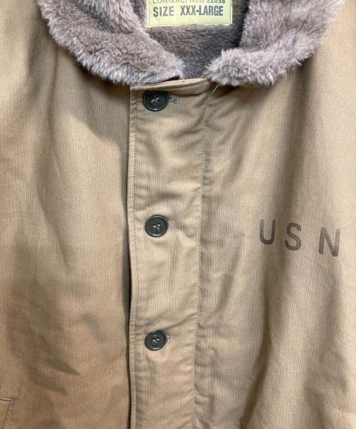BUZZ RICKSON'S（バズリクソンズ）Buzz Rickson's (バズリクソンズ) N-1デッキジャケット ベージュ サイズ:XXXLの古着・服飾アイテム