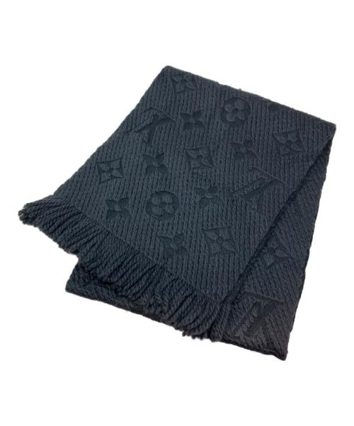 LOUIS VUITTON（ルイ ヴィトン）LOUIS VUITTON (ルイ ヴィトン) エシャルプ・ロゴマニア グレーブラックの古着・服飾アイテム