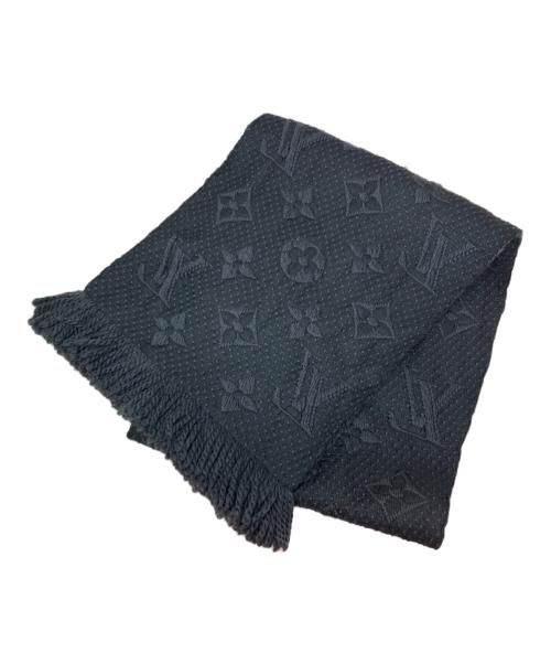LOUIS VUITTON（ルイ ヴィトン）LOUIS VUITTON (ルイ ヴィトン) エシャルプ・ロゴマニア グレーブラックの古着・服飾アイテム