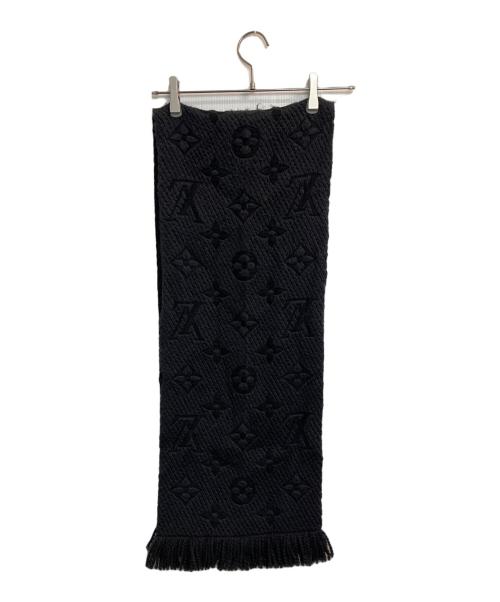 LOUIS VUITTON（ルイ ヴィトン）LOUIS VUITTON (ルイ ヴィトン) エシャルプ・ロゴマニア グレーブラックの古着・服飾アイテム