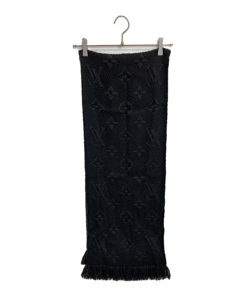 LOUIS VUITTON（ルイ ヴィトン）LOUIS VUITTON (ルイ ヴィトン) エシャルプ・ロゴマニア グレーブラックの古着・服飾アイテム