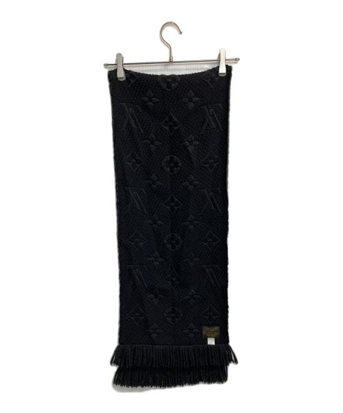 LOUIS VUITTON（ルイ ヴィトン）LOUIS VUITTON (ルイ ヴィトン) エシャルプ・ロゴマニア グレーブラックの古着・服飾アイテム