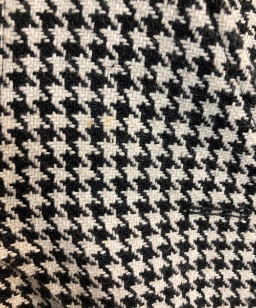Rumche（ラムシェ）Rumche (ラムシェ) 千鳥ノースリーブコート ブラック サイズ:Mの古着・服飾アイテム