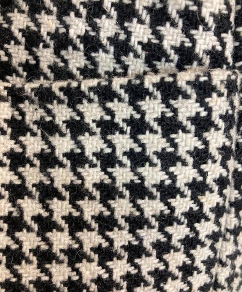 Rumche（ラムシェ）Rumche (ラムシェ) 千鳥ノースリーブコート ブラック サイズ:Mの古着・服飾アイテム