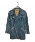 Hysteric Glamour（ヒステリックグラマー）の古着「デザインデニムライダースジャケット」｜インディゴ