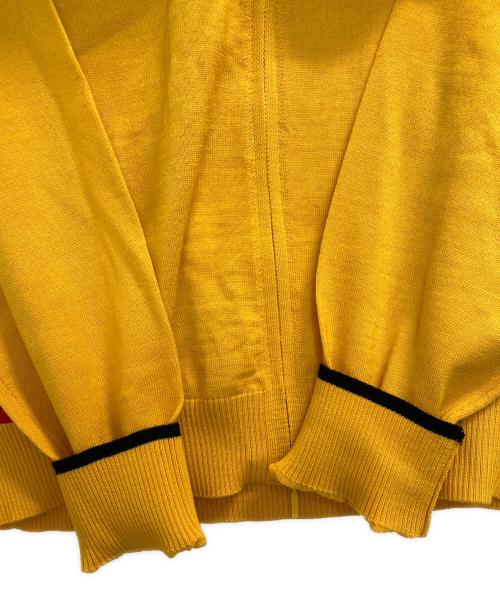 RAL（ラル）RAL (ラル) Cycling Wool Jersey イエロー×レッド サイズ:Ｌの古着・服飾アイテム