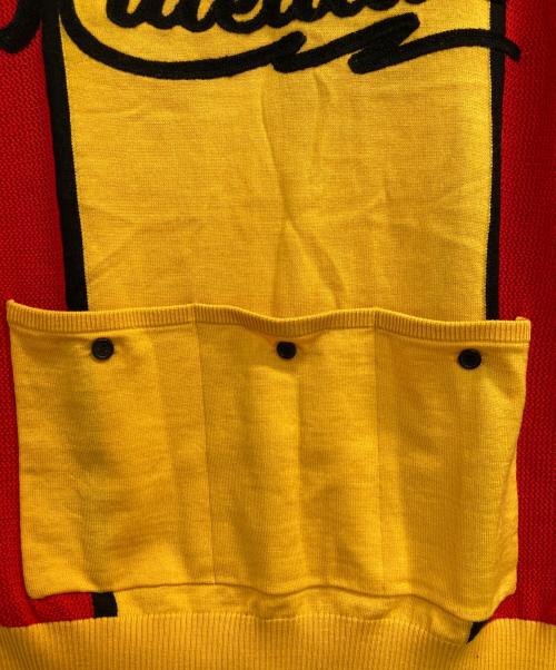 RAL（ラル）RAL (ラル) Cycling Wool Jersey イエロー×レッド サイズ:Ｌの古着・服飾アイテム