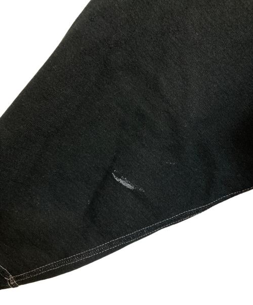 Champion REVERSE WEAVE（チャンピオン リバース ウィーブ）Champion REVERSE WEAVE (チャンピオン リバース ウィーブ) WHEATON ホワイトステッチクルーネックスウェット ブラック サイズ:XXLの古着・服飾アイテム