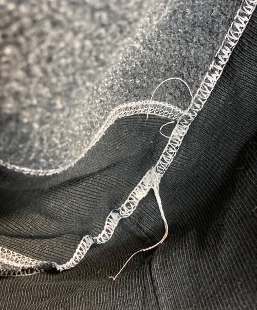 Champion REVERSE WEAVE（チャンピオン リバース ウィーブ）Champion REVERSE WEAVE (チャンピオン リバース ウィーブ) WHEATON ホワイトステッチクルーネックスウェット ブラック サイズ:XXLの古着・服飾アイテム