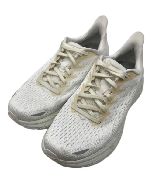 HOKAONEONE（ホカオネオネ）HOKAONEONE (ホカオネオネ) CLIFTON 8 スニーカー ホワイト サイズ:US7.5Dの古着・服飾アイテム