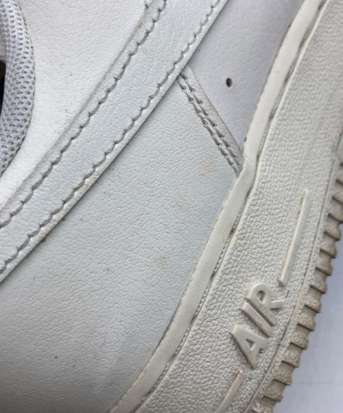 NIKE（ナイキ）NIKE (ナイキ) AIR FORCE 1 ローカットスニーカー ホワイト サイズ:US7.5の古着・服飾アイテム