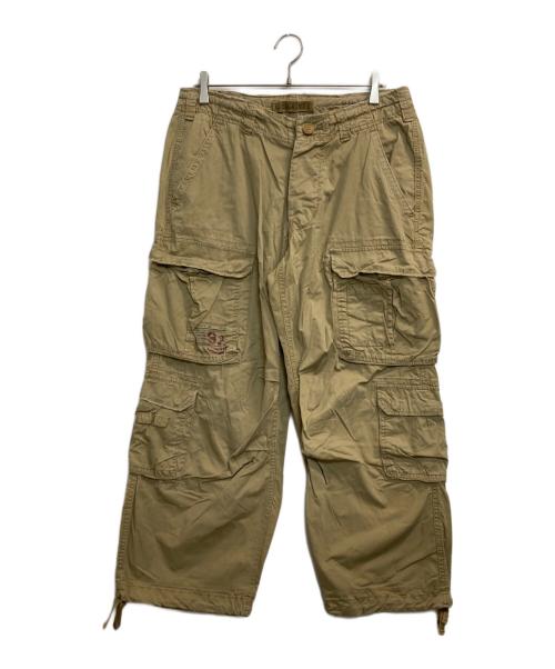 Abercrombie & Fitch（アバクロンビー アンド フィッチ）Abercrombie & Fitch (アバクロンビー アンド フィッチ) ミリタリーカーゴパンツ ベージュ サイズ:Sの古着・服飾アイテム