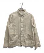 C.P COMPANYシーピーカンパニー）の古着「コットンBDシャツ」｜アイボリー