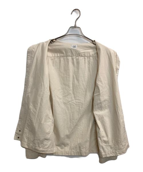 C.P COMPANY（シーピーカンパニー）C.P COMPANY (シーピーカンパニー) コットンBDシャツ アイボリー サイズ:XLの古着・服飾アイテム