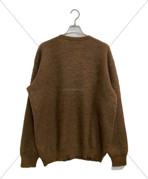 Needles（ニードルズ）Needles (ニードルズ) モヘヤニットカーディガン ブラウン サイズ:Mの古着・服飾アイテム