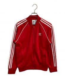 adidas（アディダス）の古着「トラックジャケット」｜レッド