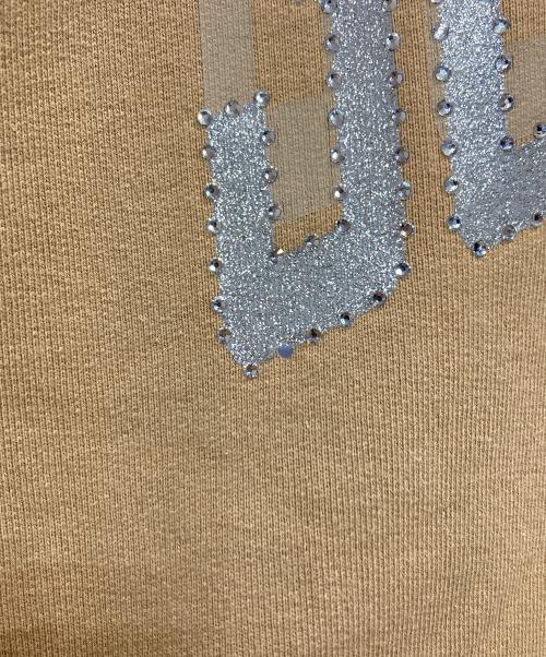 SUPREME（シュプリーム）Supreme (シュプリーム) 22FW Rhinestone Shadow hooded ベージュ サイズ:Sの古着・服飾アイテム