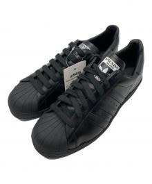 adidas×PRADA（アディダス×プラダ）の古着「コラボ Superstar ローカットスニーカー」｜ブラック