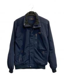 RLX RALPH LAUREN（アールエルエックスラルフローレン）の古着「ジップアップジャケット」｜ネイビー
