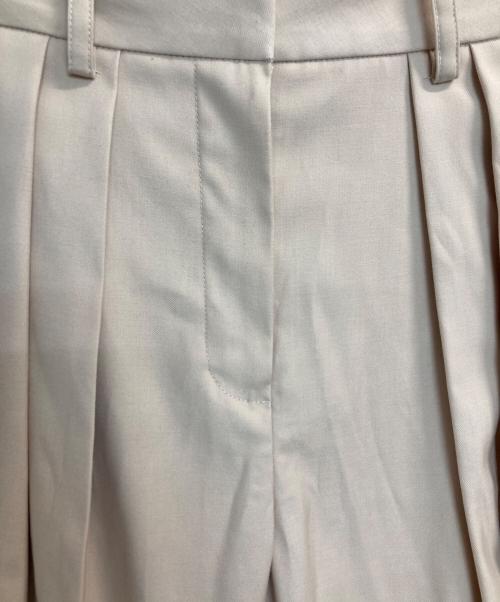 TODAYFUL（トゥデイフル）TODAYFUL (トゥデイフル) Tuck Twill Trousers ベージュ サイズ:36の古着・服飾アイテム