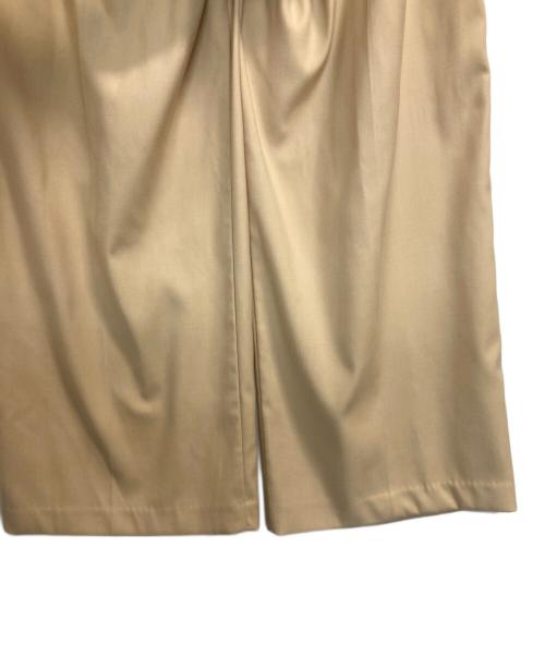 TODAYFUL（トゥデイフル）TODAYFUL (トゥデイフル) Tuck Twill Trousers ベージュ サイズ:36の古着・服飾アイテム