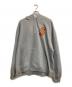 SUPREME（シュプリーム）の古着「25SS S LOGO HOODED SWEATSHIRT」｜グレー×オレンジ
