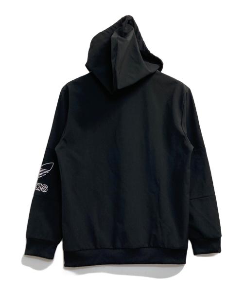 adidas（アディダス）adidas (アディダス) OUTLINE FZ HOODIE ブラック サイズ:Ｍの古着・服飾アイテム