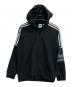 adidas（アディダス）の古着「OUTLINE FZ HOODIE」｜ブラック