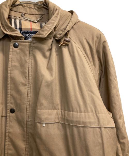 Burberry's（バーバリーズ）Burberry's (バーバリーズ) ノヴァチェックライナー付きフーデッドコート ベージュ サイズ:Ｌの古着・服飾アイテム