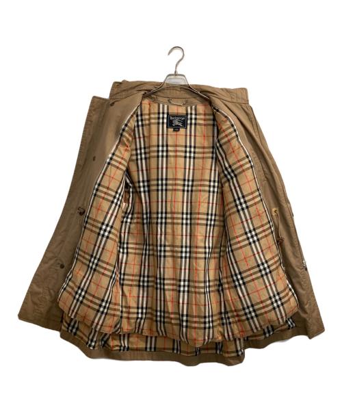 Burberry's（バーバリーズ）Burberry's (バーバリーズ) ノヴァチェックライナー付きフーデッドコート ベージュ サイズ:Ｌの古着・服飾アイテム