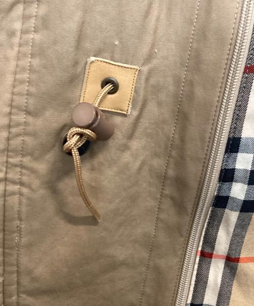 Burberry's（バーバリーズ）Burberry's (バーバリーズ) ノヴァチェックライナー付きフーデッドコート ベージュ サイズ:Ｌの古着・服飾アイテム