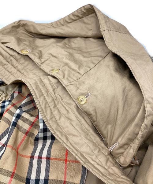 Burberry's（バーバリーズ）Burberry's (バーバリーズ) ノヴァチェックライナー付きフーデッドコート ベージュ サイズ:Ｌの古着・服飾アイテム