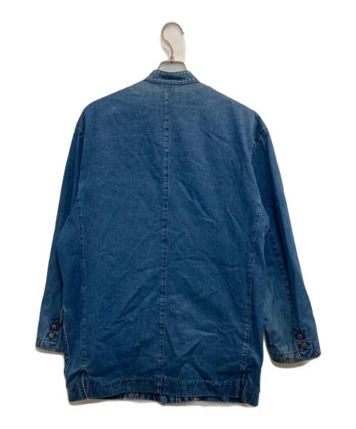 PAPAS（パパス）PAPAS (パパス) デニムカバーオール インディゴ サイズ:Ｍの古着・服飾アイテム