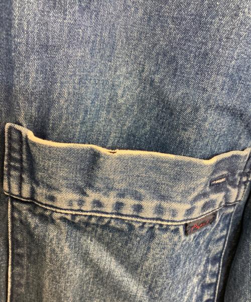PAPAS（パパス）PAPAS (パパス) デニムカバーオール インディゴ サイズ:Ｍの古着・服飾アイテム