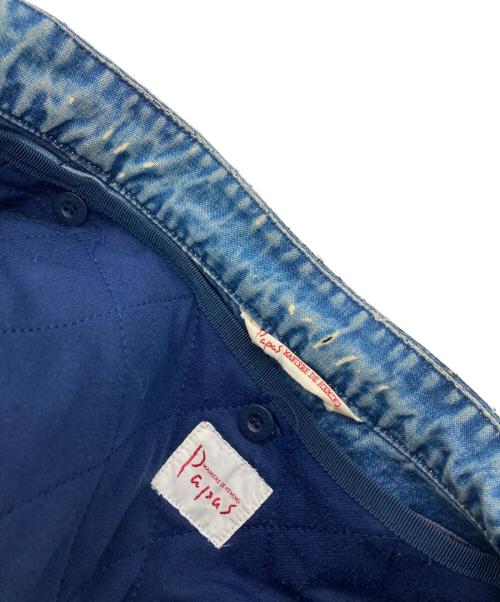 PAPAS（パパス）PAPAS (パパス) デニムカバーオール インディゴ サイズ:Ｍの古着・服飾アイテム