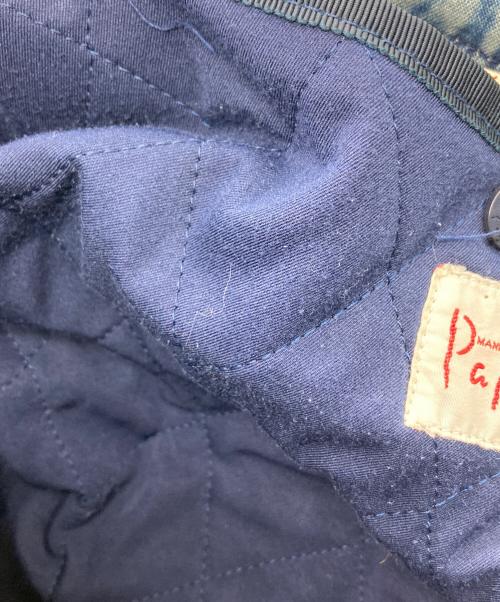 PAPAS（パパス）PAPAS (パパス) デニムカバーオール インディゴ サイズ:Ｍの古着・服飾アイテム