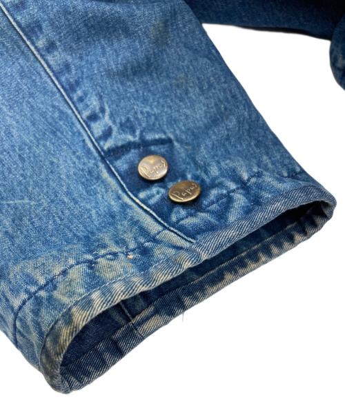 PAPAS（パパス）PAPAS (パパス) デニムカバーオール インディゴ サイズ:Ｍの古着・服飾アイテム