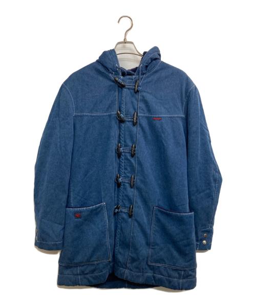 PAPAS（パパス）PAPAS (パパス) デニムダッフルコート インディゴ サイズ:48の古着・服飾アイテム