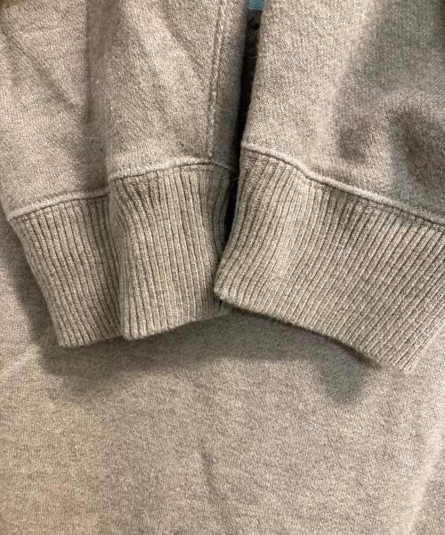 PAPAS（パパス）PAPAS (パパス) ヘンリーネックスウェット ブラウン サイズ:48の古着・服飾アイテム