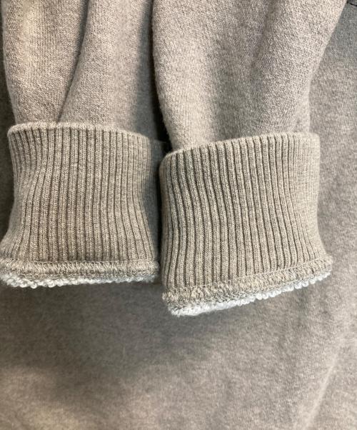 PAPAS（パパス）PAPAS (パパス) ヘンリーネックスウェット ブラウン サイズ:48の古着・服飾アイテム
