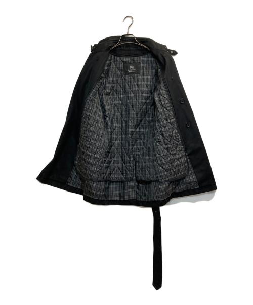BURBERRY BLACK LABEL（バーバリーブラックレーベル）BURBERRY BLACK LABEL (バーバリーブラックレーベル) ライナー付トレンチコート ブラック サイズ:Sの古着・服飾アイテム
