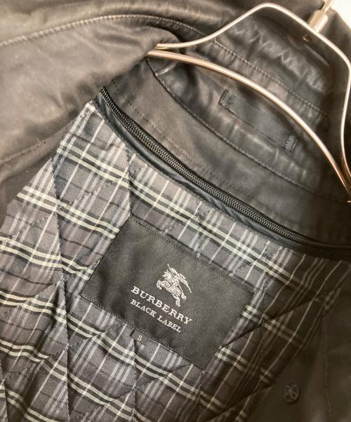 BURBERRY BLACK LABEL（バーバリーブラックレーベル）BURBERRY BLACK LABEL (バーバリーブラックレーベル) ライナー付トレンチコート ブラック サイズ:Sの古着・服飾アイテム