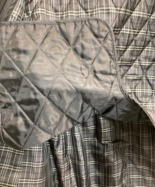 BURBERRY BLACK LABEL（バーバリーブラックレーベル）BURBERRY BLACK LABEL (バーバリーブラックレーベル) ライナー付トレンチコート ブラック サイズ:Sの古着・服飾アイテム