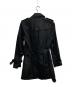 BURBERRY BLACK LABEL (バーバリーブラックレーベル) ライナー付トレンチコート ブラック サイズ:S：5000円