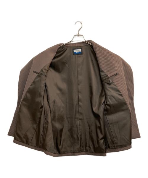 MAISON SPECIAL（メゾンスペシャル）MAISON SPECIAL (メゾンスペシャル) Omega Rib Prime-Over Double Tailored Jacket ブラウン サイズ:２の古着・服飾アイテム