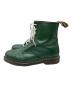 Dr.Martens (ドクターマーチン) レースアップブーツ グリーン サイズ:US 9M：10000円