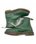 中古・古着 Dr.Martens (ドクターマーチン) レースアップブーツ グリーン サイズ:US 9M：10000円