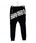 DSQUARED2（ディースクエアード）の古着「ロゴプリントスウェットパンツ」｜ブラック