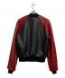 VANSON (バンソン) レーシングレザージャケット ブラック×レッド サイズ:38：35000円